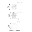 AM B75M 20 DT 80-130A Transducer