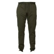 Pantaloni jogger Fox Collection verzi și argintii