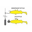 Силикон Westin Stanley the Stickleback Shadtail