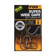 Cârlige Fox Edges Super Wide Gape, cu ochi rotunjiți spre exterior