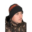 Fox Collection Beanie Hat - Black & Orange
