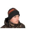 Fox Collection Beanie Hat - Black & Orange