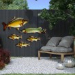 Διακόσμηση τοίχου EuroCatch 3D με κυπρίνους