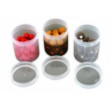 Set de tuburi de momeală transparente de dimensiuni mari
