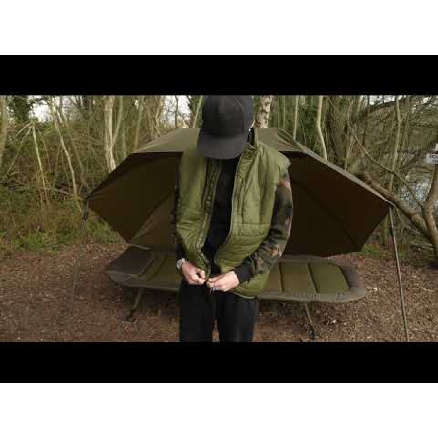 Fox Olive Quilted 100 Gilet