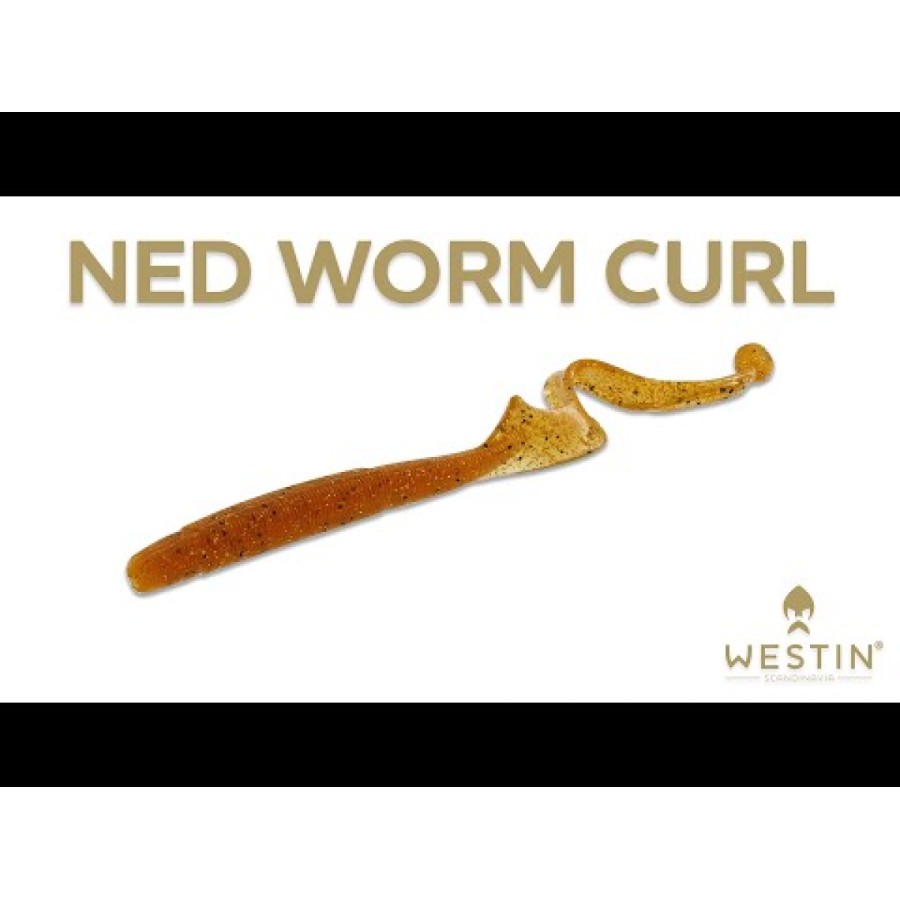 Σιλικόνη Westin Ned Worm Curl