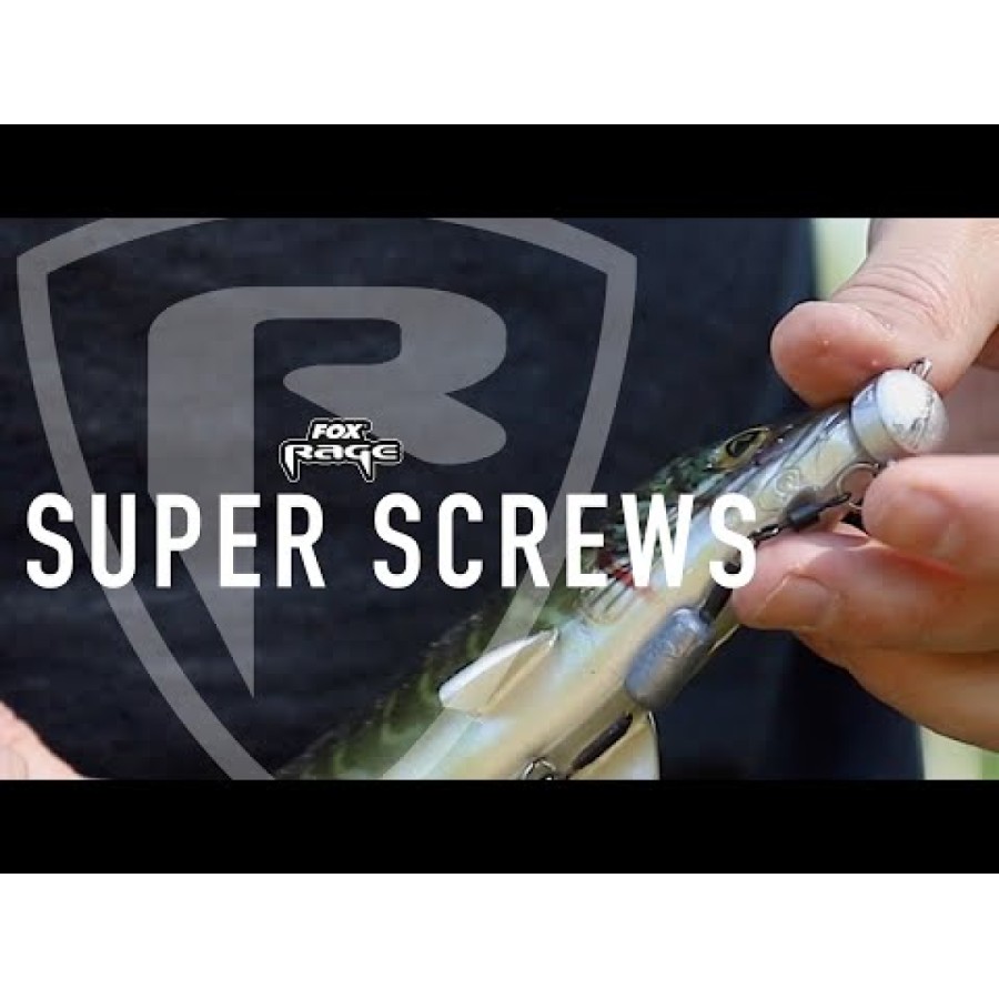 Κεφαλή μολύβδου Fox Rage Super Screw Bullet