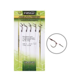 Method Feeder Snelled Hooks with Bait Spike