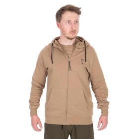 Hanorac cu glugă și fermoar Fox Collection LW - Tan Ltd