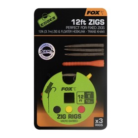 Fox Edges Zig Rig 12 ft x 3 Rig