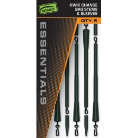 Монтаж за PVA Fox Edges Kwik Change Bag Stems and Sleeves