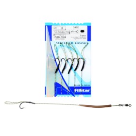 Snelled hooks F204BN PRO - Hair