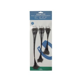 Поводи за щука на кора Kinetic Pike Leaders Assortment